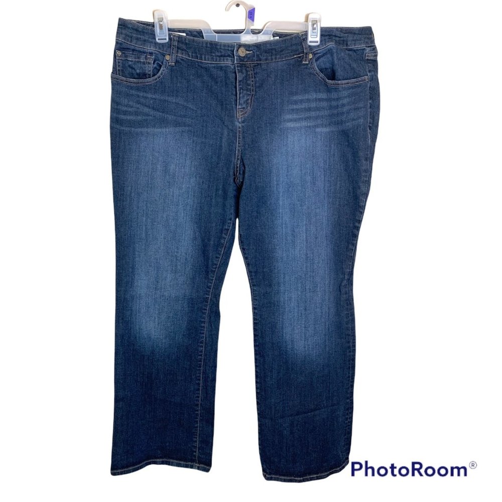 Torrid Relaxed Boot Dark Wash Denim Jeans Women's 22 Relaxed